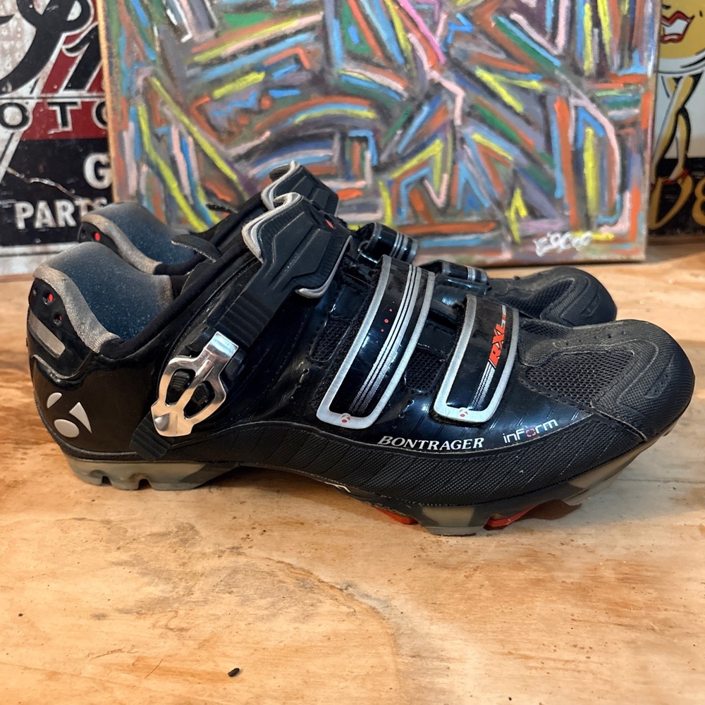 Bontrager Black Mountain Bike Cycling Shoes - Picture 12 of 13